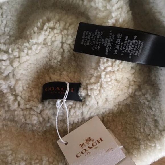 ๐ Coach Sheepskin Trapper Aviator Hat - Picture 5 of 7